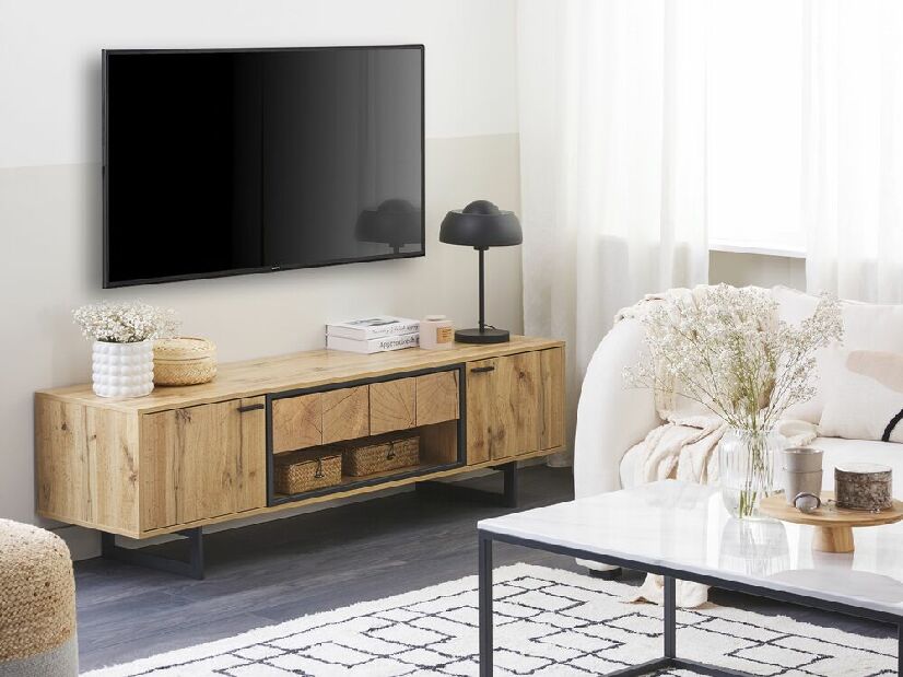 TV stolek/skříňka Bijoux (světlé dřevo)