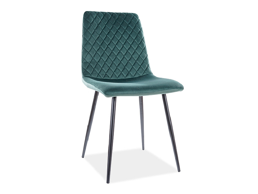Jídelní židle Isaac (zelená + černá)
