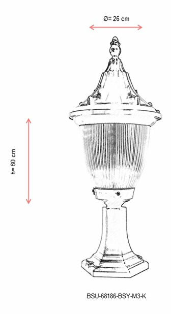 Venkovní nástěnné svítidlo Drew (černá)