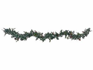 Vánoční girlanda 270 cm Whitney (zelená) (s osvětlením)