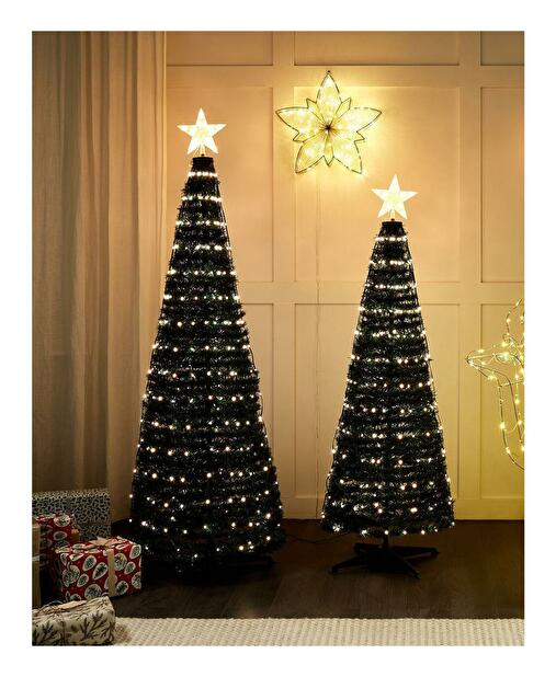 Vánoční stromek 160 cm Sadachbia (zelená) (s osvětlením)