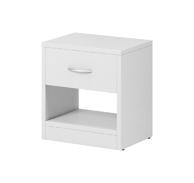 Noční stolek Nanci 1S (bílá) *výprodej