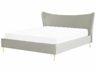 Manželská postel 180 cm Chaza (světle šedá)