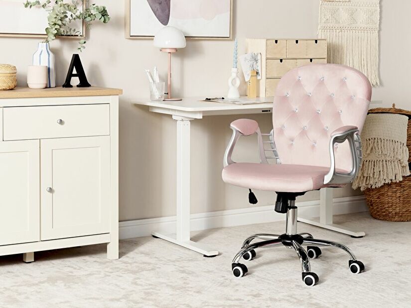 Kancelářská židle Prince (růžová)
