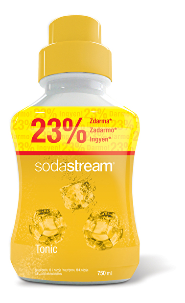 Sirup Sodastream TONIC 750ml (žlutá)
