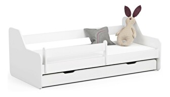 Dětská postel Araceli II (bílá) (s matrací)