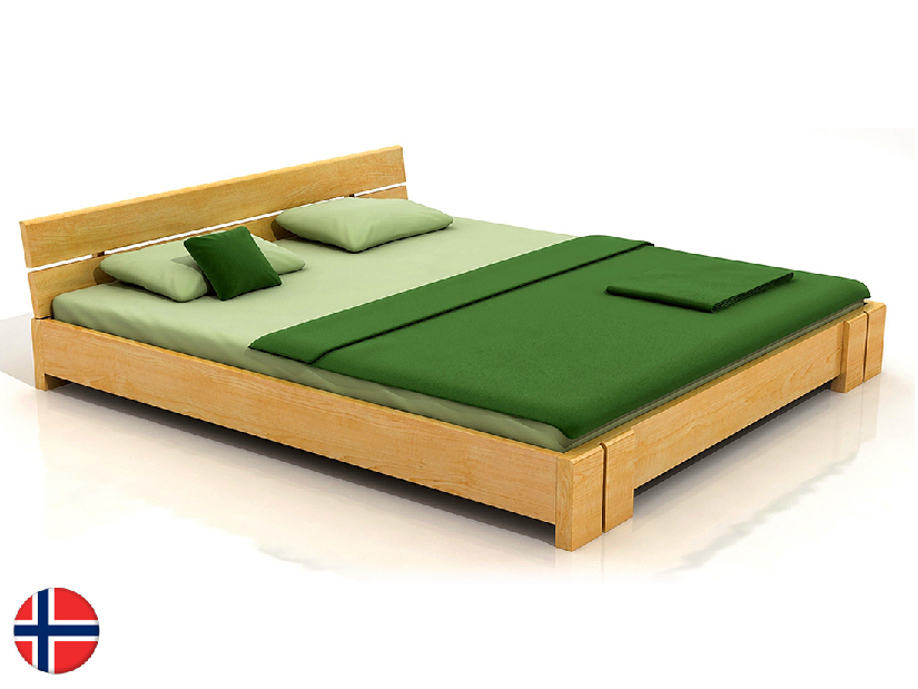 Manželská postel 180 cm Tosen (borovice) (s roštem) *bazár
