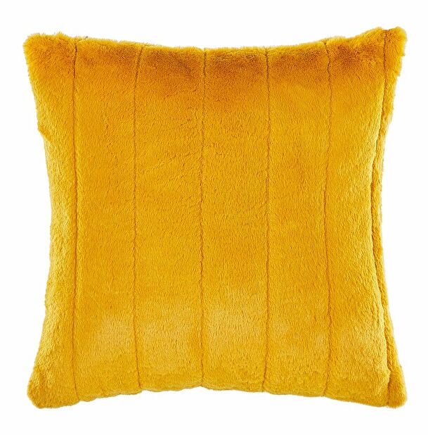 Sada 2 ozdobných polštářů 45 x 45 cm Pumlla (žlutá)