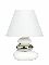 Stolní lampa Salem 4949 (bílá + stříbrná)