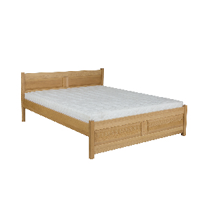 Manželská postel 180 cm LK 109 (buk) (masiv)
