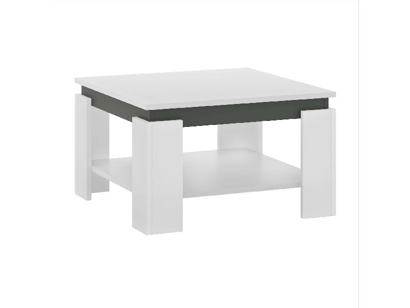 Konferenční stolek LEMSY (bílá + grafit)