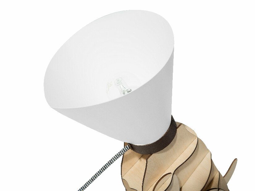 Stolní lampa Ixna (světle hnědá)