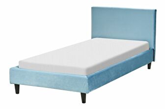 Jednolůžková postel 200 x 90 cm Ferdinand (modrá) (s roštem)
