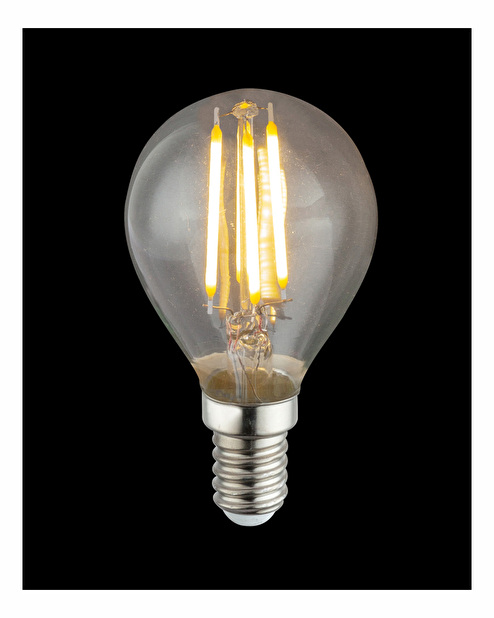 LED žárovka Led bulb 10585-2K (nikl + průhledná)
