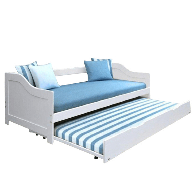 Dětská postel s přistýlkou 90 cm Intaria (bílá) *výprodej