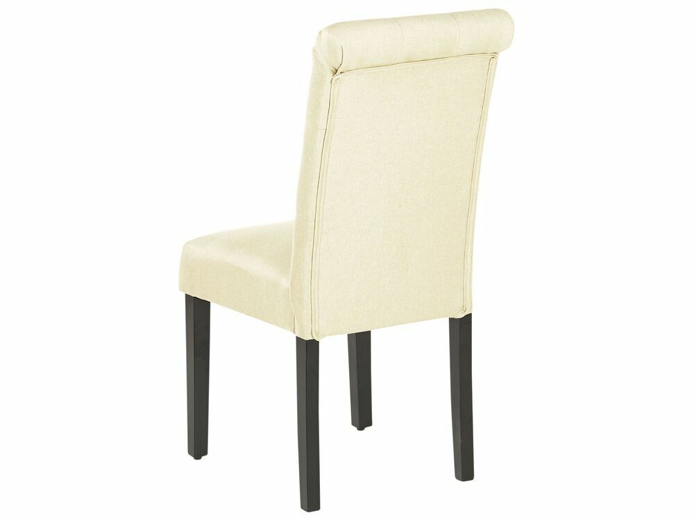 Set 2 ks. jídelních židlí VALLA (krémová)