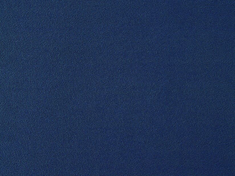 Pohovka trojsedačka VIRRAT (tmavě modrá) (s taburetem)