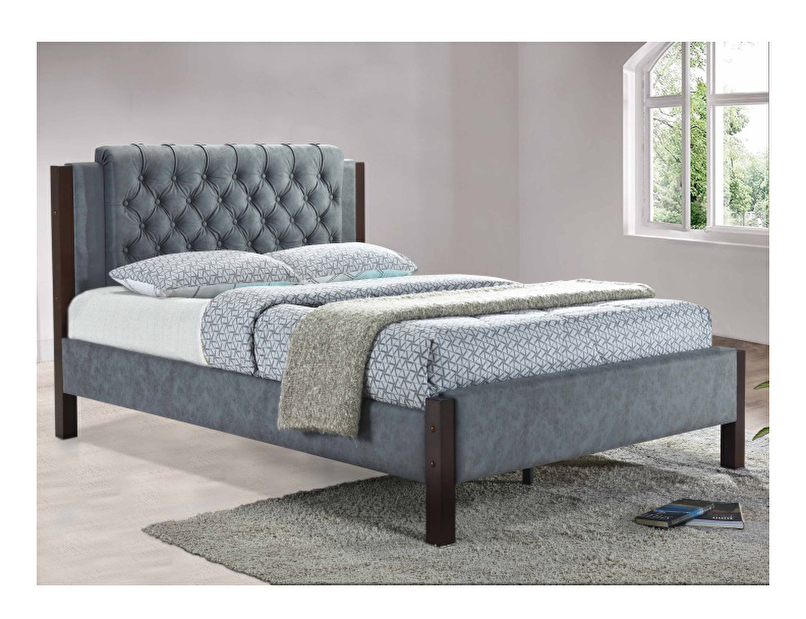 Manželská postel 160 cm Kasba (s roštem) *výprodej