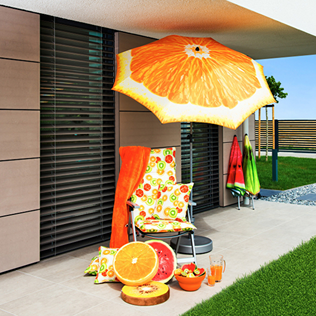 Zahradní slunečník Doppler Basic Meloun 200 (s balkonovou svorkou)