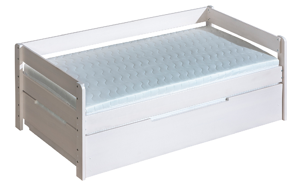 Rozkládací postel 90 cm Balos (s roštem a úl. prostorem)