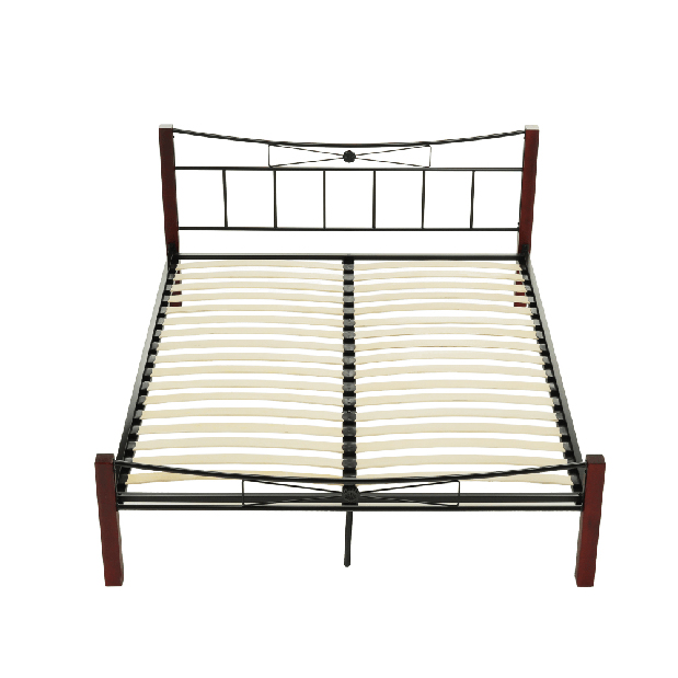 Manželská postel 140 cm Pearly (s roštem) *výprodej