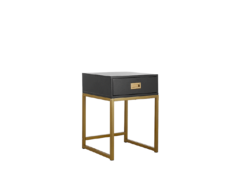 Příruční stolek LAGARRO (černá)