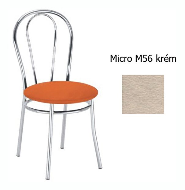 Jídelní židle Tulipan (Micro M56 krém) * výprodej