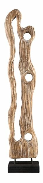 Dekorativní figurka CARLON (dřevo) (světlé dřevo)