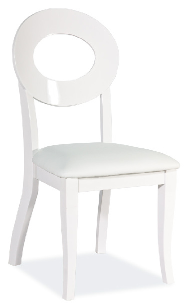 Jídelní židle Luigi bílá