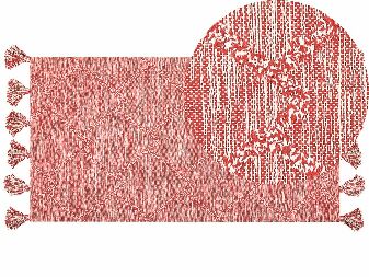 Koberec 80 x 150 cm Nig (červená)