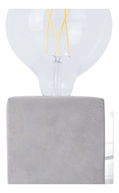 Stolní lampa Daisy (světle šedá)