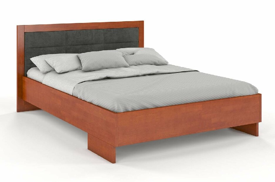 Manželská postel 160 cm Naturlig Stjernen High (buk)
