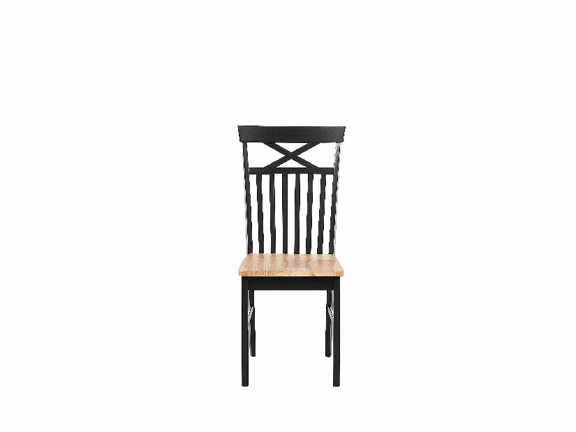 Set 2ks. jídelních židlí Howton (černá)
