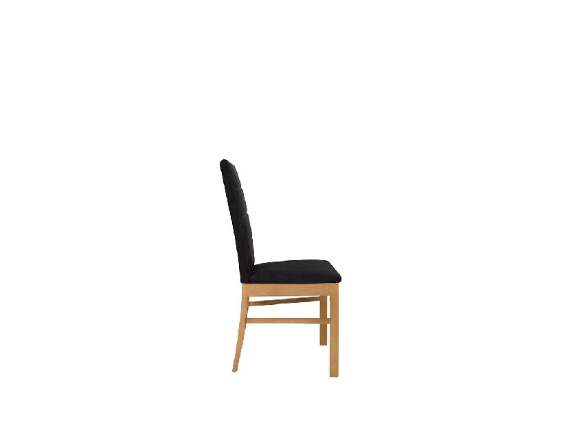 Jídelní židle BRW Ostia D09-TXK (dub přírodní + solar black)