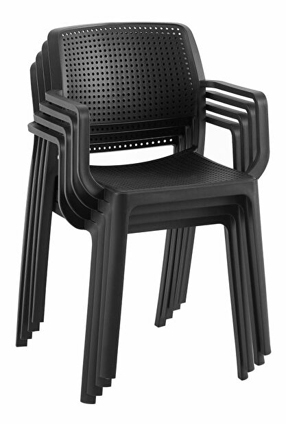 Jídelní židle BENTON (černá)