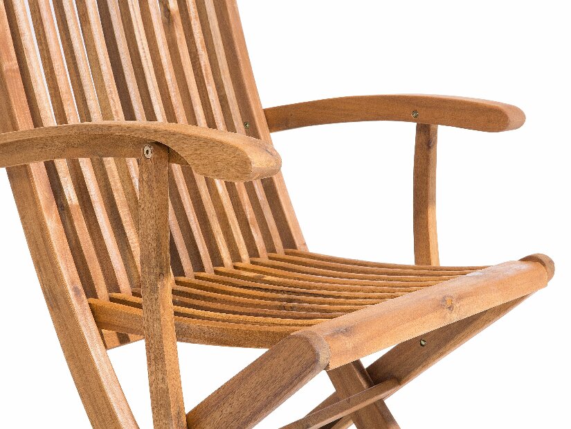 Set 2ks. židlí Mali (světlé dřevo) (šedé podsedáky)