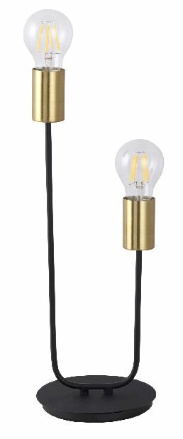 Stolní lampa Lanny 4560 (černá + zlatá)
