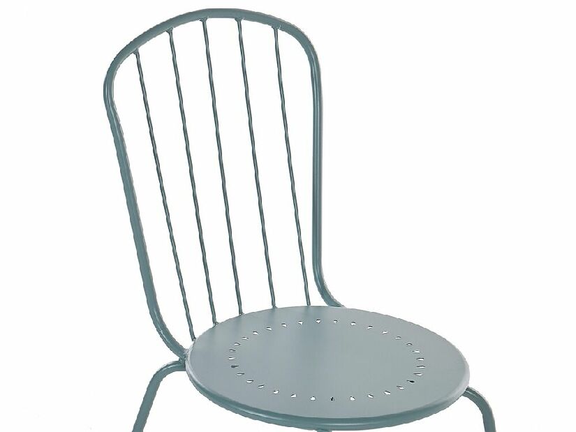 Set 4 ks zahradních židlí Chewy (modrá)