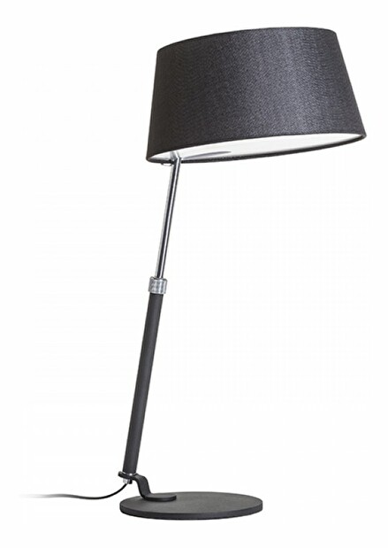 Stolní lampa Ritz 230V E27 42W (černá + chrom)