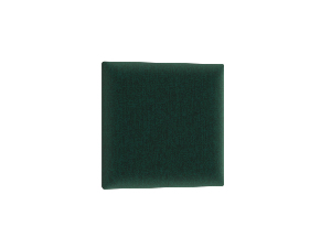Čalouněný panel Quadra 30x30 cm (zelená)
