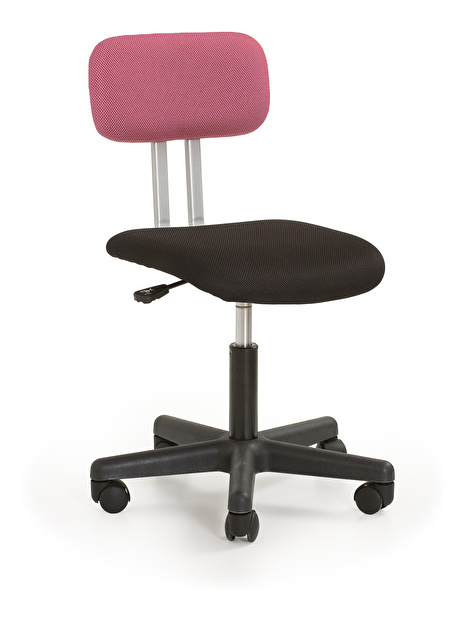 Dětská židle Play černá + růžová