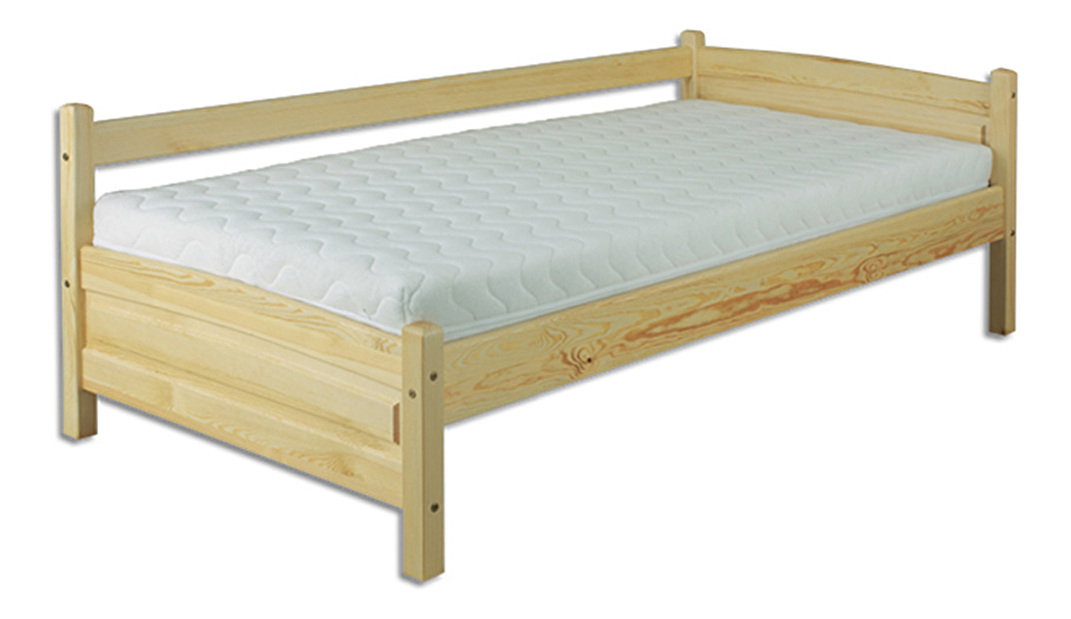Jednolůžková postel 90 cm LK 132 (masiv)