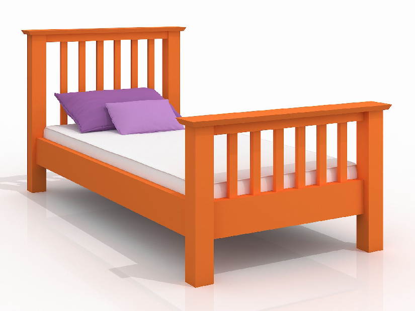Jednolůžková postel 90 cm Naturlig Kids Leikanger (borovice) (s roštem)