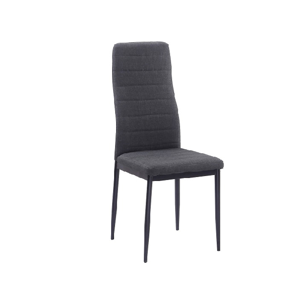 Jídelní židle Coleta nova (tmavě šedá + černá)