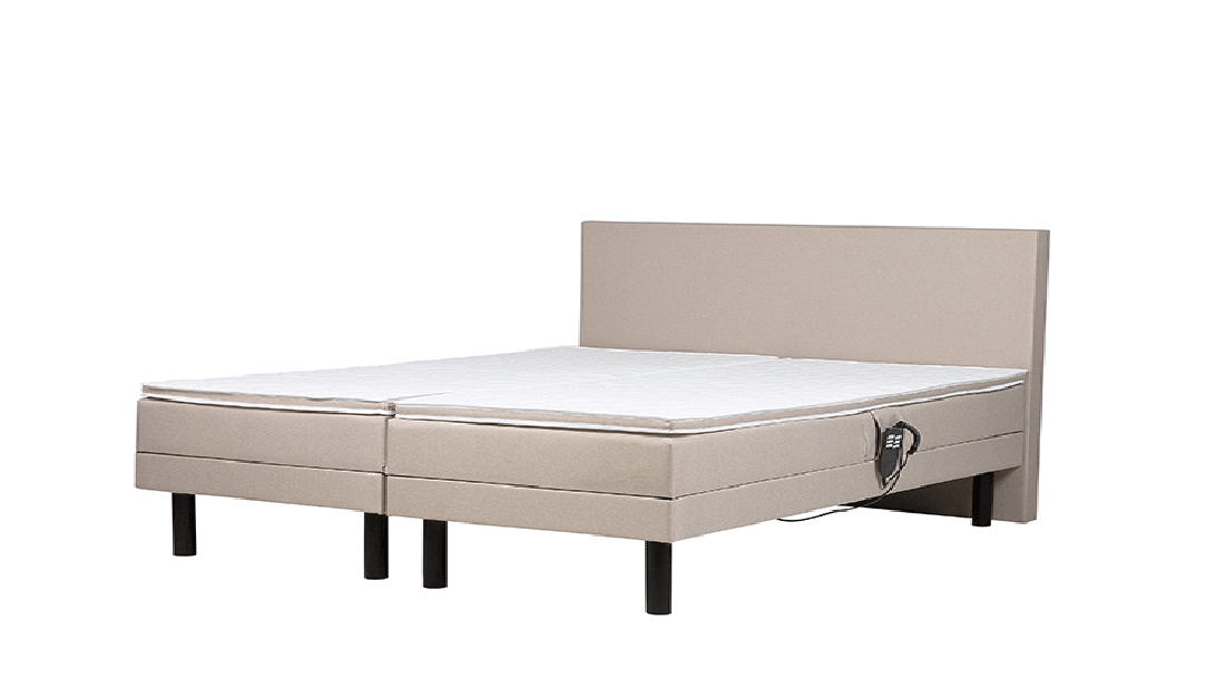 Manželská postel 180 cm ERLE (béžová)