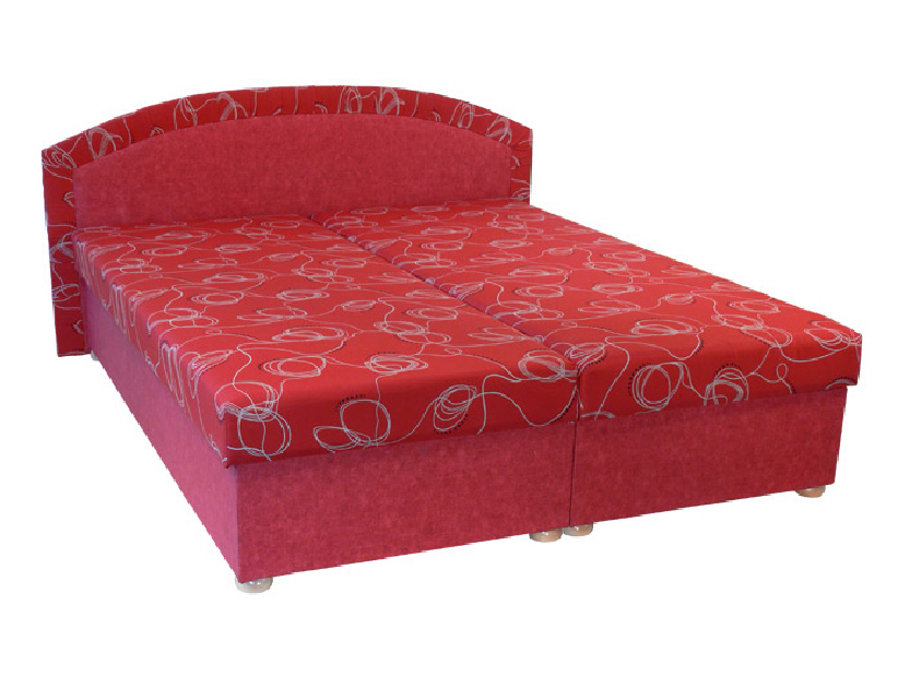 Manželská postel 160 cm Soňa (se sendvičovou matrací)