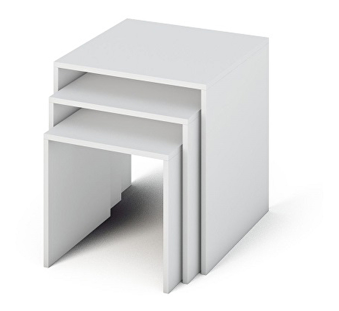 Konferenční stolek Sipan (bílá) *výprodej