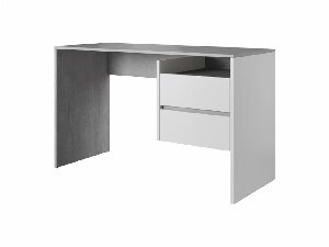 Pc stolek Paca 3 (beton + bílá matná)