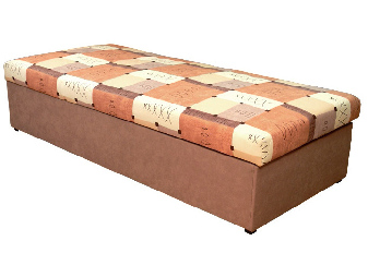 Jednolůžková postel (válenda) 90 cm Pennie (se sendvičovou matrací)