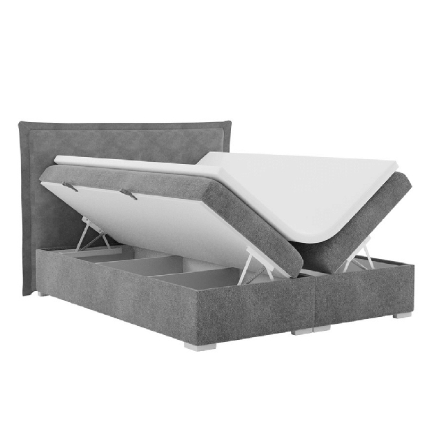 Manželská postel Boxspring 180 cm Mosella (s matracemi)